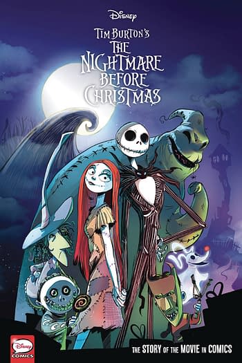 Disney Nightmare Before Christmas Movie In Comics HC