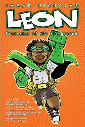 Scholastic Graphix to Publish Jamar Nicholas' Leon Graphic Novels