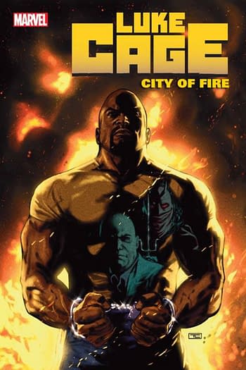 Ho Che Anderson's First Marvel Comic, Luke Cage, in October