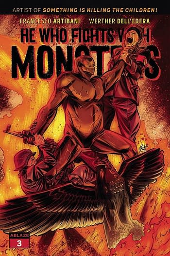 Cover image for HE WHO FIGHTS WITH MONSTERS #3 CVR C VINCENZO FEDERICI (MR)