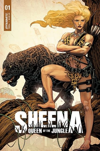 Stephen Mooney & Jethro Morales Launch Sheena, Queen of The Jungle #1