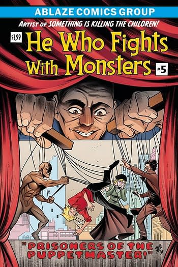 Cover image for HE WHO FIGHTS WITH MONSTERS #5 CVR D MOY R (MR)