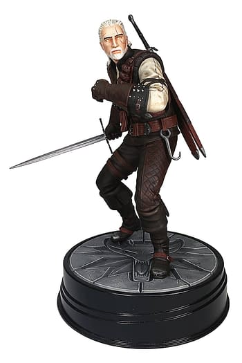 Cover image for WITCHER 3 WILD HUNT GERALT MANTICORE FIGURE (O/A)