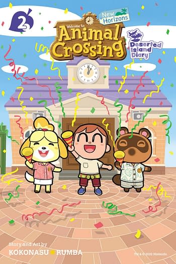 Cover image for ANIMAL CROSSING NEW HORIZONS GN VOL 02 DESERTED ISLAND DIARY