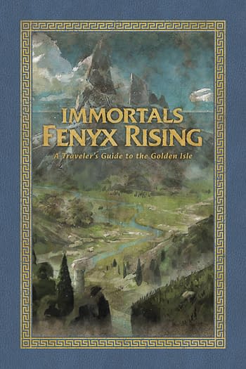 Cover image for IMMORTALS FENYX RISING TRAVELERS GUIDE TO GOLDEN ISLE HC