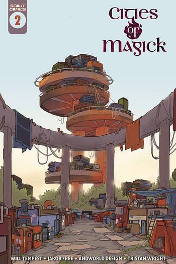 Cover image for CITIES OF MAGICK #2