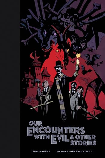 Cover image for OUR ENCOUNTERS WITH EVIL & OTHER STORIES LIBRARY ED HC