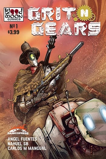 Cover image for GRITS N GEARS #1 (OF 6) CVR B 5 COPY INCV OSORIO