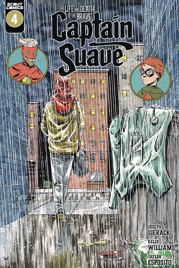 Cover image for LIFE AND DEATH OF THE BRAVE CAPTAIN SUAVE #4