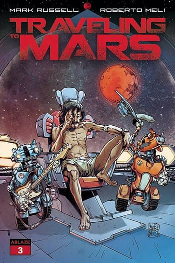 Cover image for TRAVELING TO MARS #3 CVR A MELI (MR)