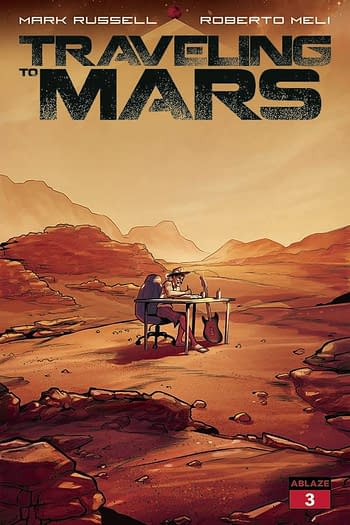 Cover image for TRAVELING TO MARS #3 CVR B VALENTINA PINTI (MR)
