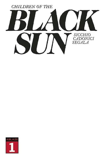 Cover image for CHILDREN O/T BLACK SUN #1 CVR E BLANK ED (MR)