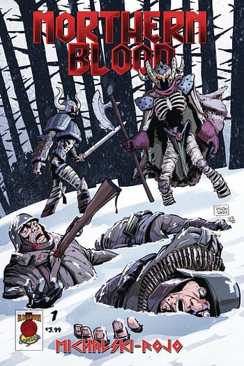 Cover image for NORTHERN BLOOD #1 (OF 4) CVR A ROJO STANDARD