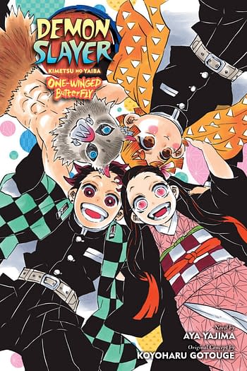 Cover image for DEMON SLAYER KIMETSU NO YAIBA ONE-WINGED BUTTERFLY GN