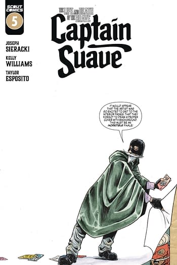 Cover image for LIFE AND DEATH OF THE BRAVE CAPTAIN SUAVE #5