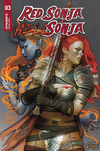 Cover image for RED SONJA HELL SONJA #3 CVR D PUEBLA
