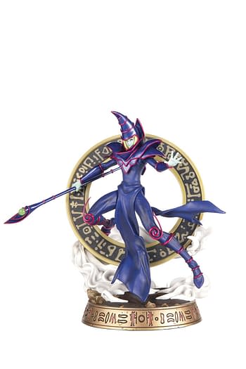 Cover image for YU-GI-OH! DARK MAGICIAN BLUE PVC STATUE