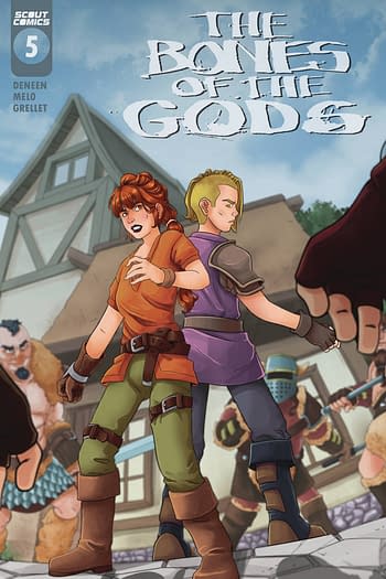 Cover image for BONES OF THE GODS #5 (OF 6)