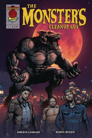 Cover image for MONSTERS CLEAN UP GUY #1 (OF 2) CVR A ROQUE