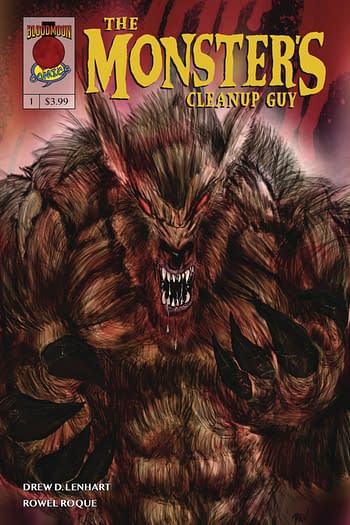 Cover image for MONSTERS CLEAN UP GUY #1 (OF 2) CVR C VALENCIA