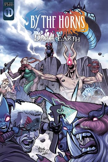 Cover image for BY THE HORNS DARK EARTH #11