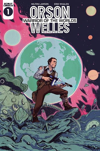 Cover image for ORSON WELLES WARRIOR OF WORLDS #1 CVR A ERIK WHALEN