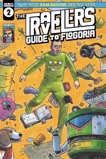 Cover image for TRAVELLERS GUIDE TO FLOGORIA #2 CVR A MOORE