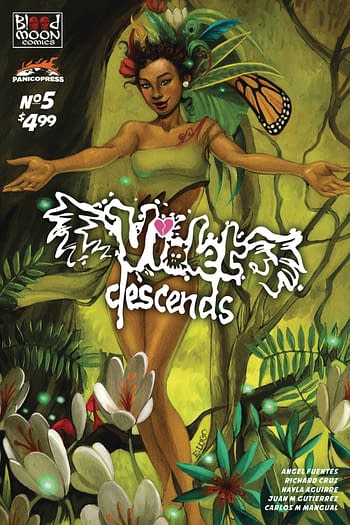 Cover image for VIOLET DESCENDS #5 (OF 5) CVR C ERICKA LUGO