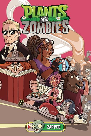 Cover image for PLANTS VS ZOMBIES HC ZAPPED