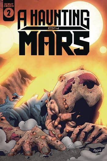 Cover image for A HAUNTING ON MARS #2