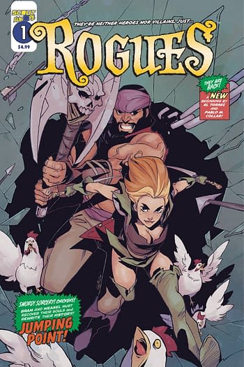 Cover image for ROGUES #1 CVR A PABLO M COLLAR