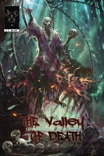 Cover image for VALLEY OF DEATH USHER OF THE DEAD #1