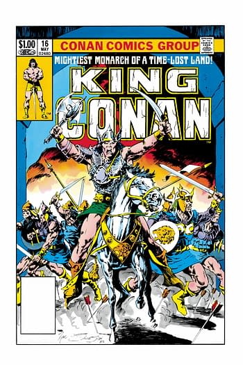 Cover image for KING CONAN ORIG COMICS OMNIBUS HC VOL 01 DM ED (MR)