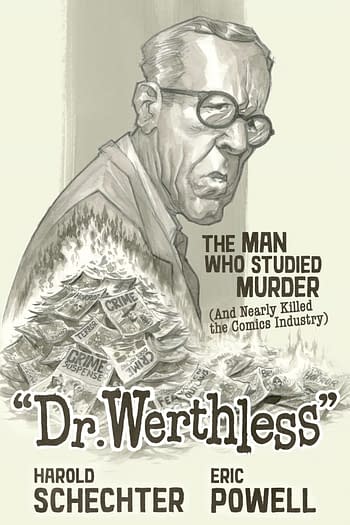 Cover image for DR WERTHLESS MAN WHO STUDIED MURDER HC (JAN248320)