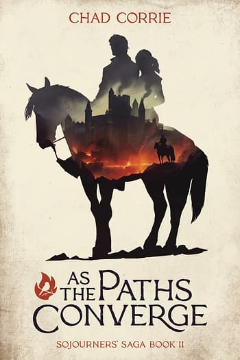 Cover image for AS PATHS CONVERGE SOJOURNERS SAGA SC NOVEL