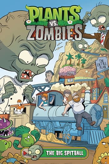 Cover image for PLANTS VS ZOMBIES HC BIG SPITBALL