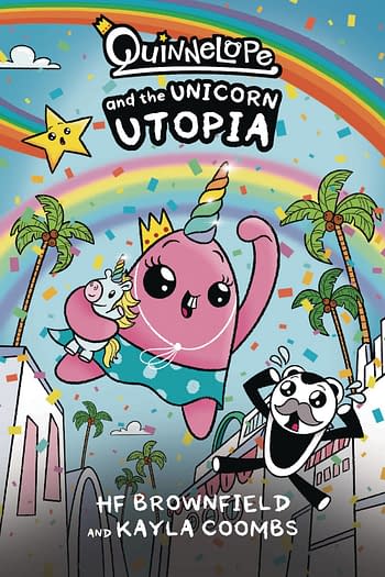 Cover image for QUINNELOPE AND THE UNICORN UTOPIA GN