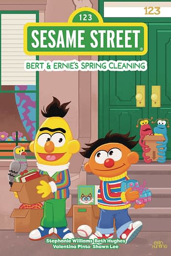 Cover image for SESAME STREET BERT & ERNIES SPRING CLEANING HC