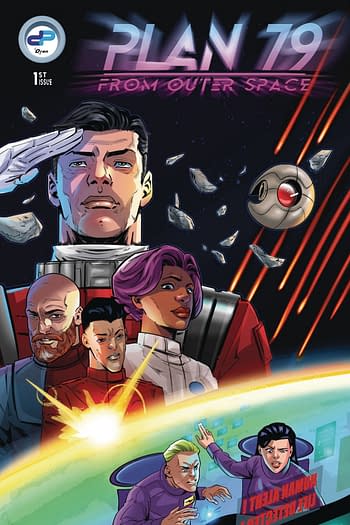 Cover image for PLAN 79 FROM OUTER SPACE #1 CVR A JAVIER ORTIZ & ANTON POLKH