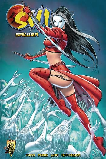 Cover image for SHI SAKURA #2 (OF 2) CVR A BILLY TUCCI VARIANT CVR