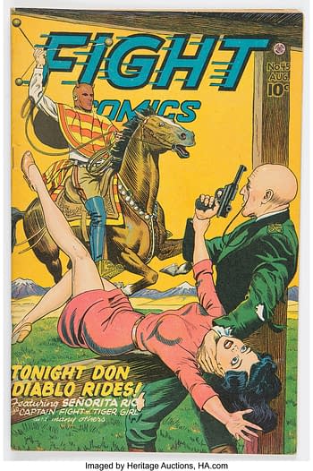 Fight Comics #45 (Fiction House, 1946)