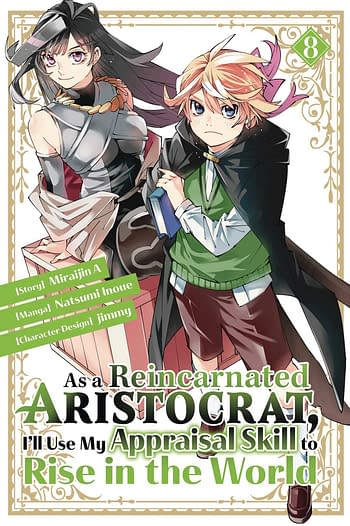 Cover image for AS A REINCARNATED ARISTOCRAT USE APPRAISAL SKILL GN VOL 08 (