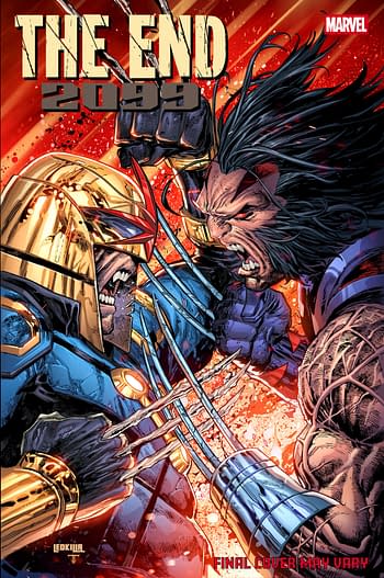 Cover image for THE END 2099 #2 KEN LASHLEY BATTLE VARIANT