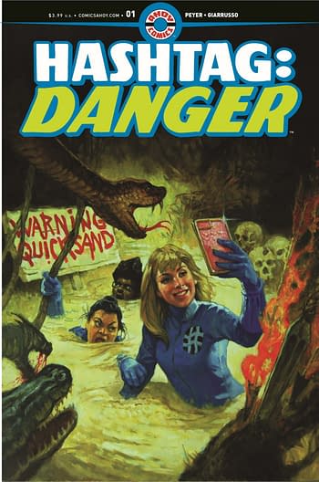 Ahoy Comics Launches 4 New Titles &#8211; Bronze Age Boogie, Hashtag Danger, Planet Of The Nerds, Steel Cage