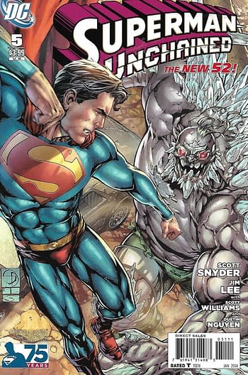 Superman Unchained #5 Shane Davis Variant Cover
