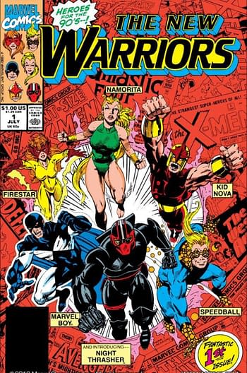 The New Warriors #1 cover