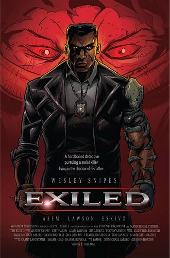 Cover image for THE EXILED #1 (OF 6) CVR H 25 COPY INCV CALERO BLADE HOMAGE