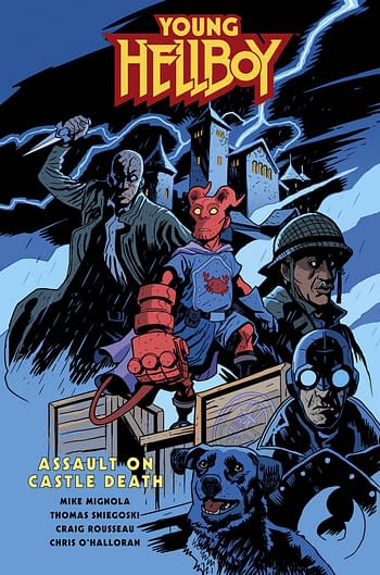 Cover image for YOUNG HELLBOY ASSAULT ON CASTLE DEATH HC