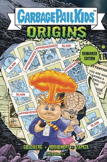 Cover image for GARBAGE PAIL KIDS ORIGINS HC SKETCHED & REMARKED ED