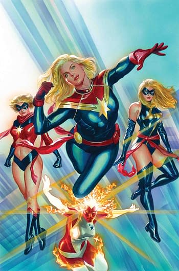 Captain Marvel #1 Tops Advance Reorders